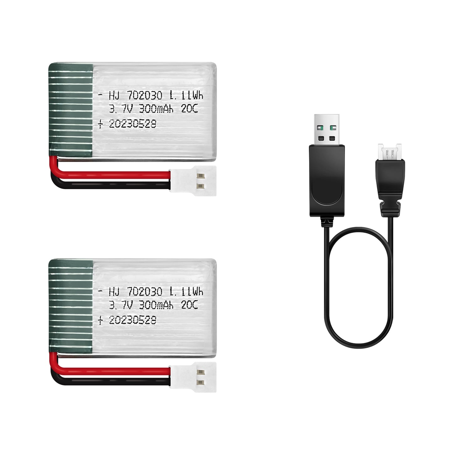 Lipo バッテリー 3.7V 180 mAh、RC モデル & おもちゃ用充電式リチウムポリマーバッテリー
