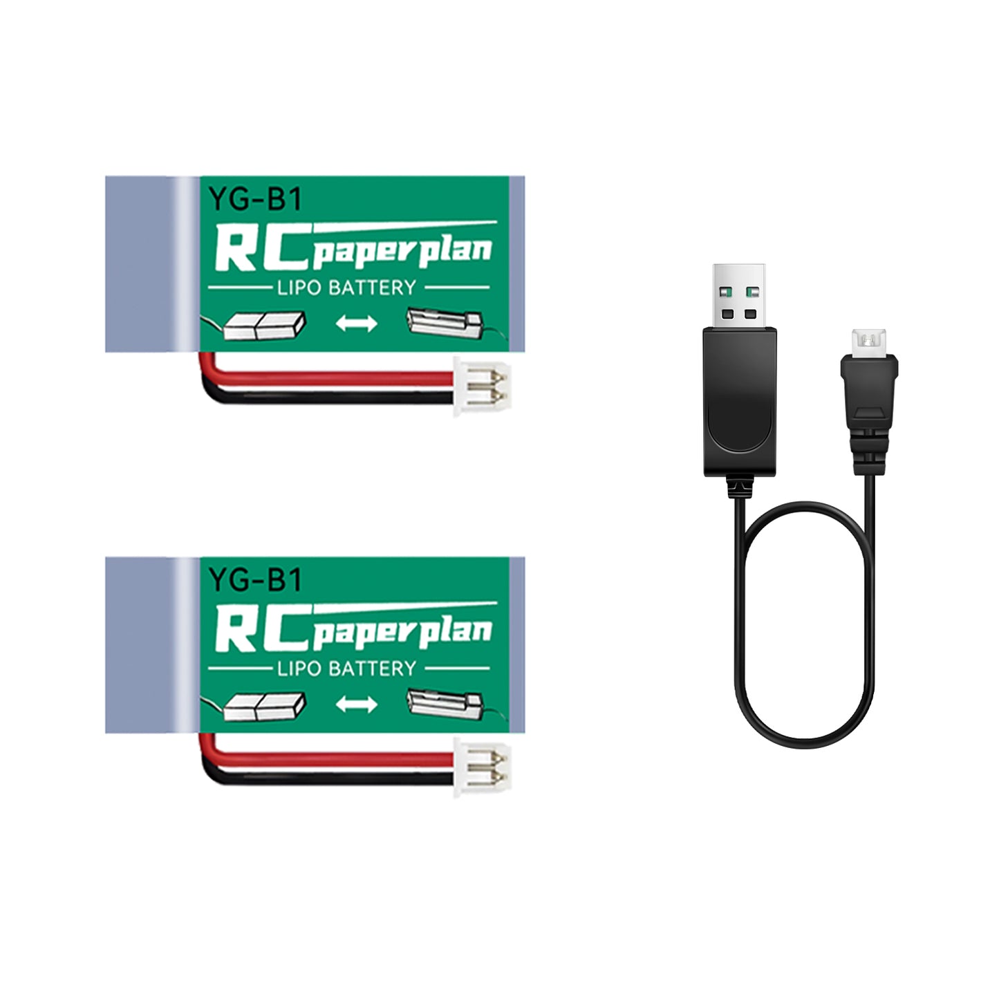 Lipo バッテリー 3.7V 180 mAh、RC モデル & おもちゃ用充電式リチウムポリマーバッテリー