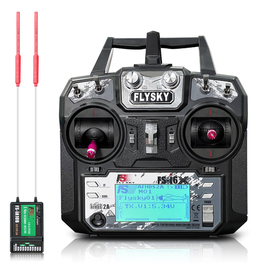 FLYSKY FS-i6X 10Ch Transmitter & FS-iA6/10B Receiver Set