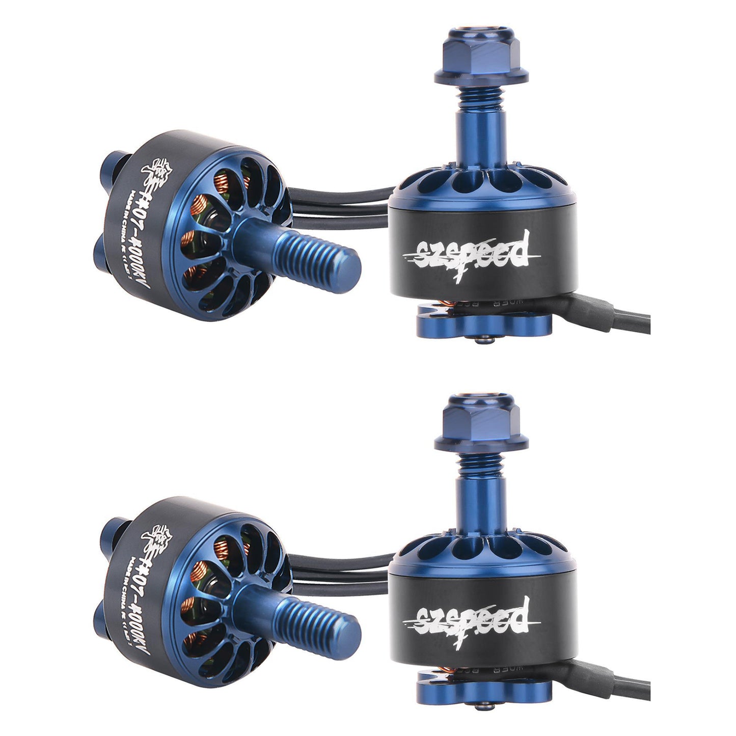 1407 Brushless Motor, 4000KV 2-3S Motor for Foam Glider RC Conversion & Quadcopter/Multcopters & RC Plane Drone