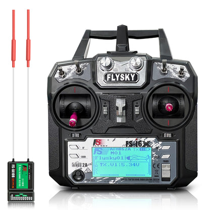 Flysky 10 チャンネル送信機 (FS-I6X) + 受信機 (FS-iA6B/10B)