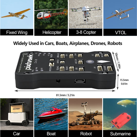 Pixhawk 2.4.8 Flight Control, Open Source PX4 Autopilot 