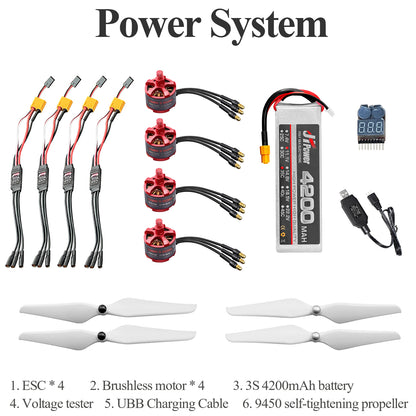 F450 Drone Kit to build, DIY 450mm Wheelbase 4-axis Multi-rotor Drone