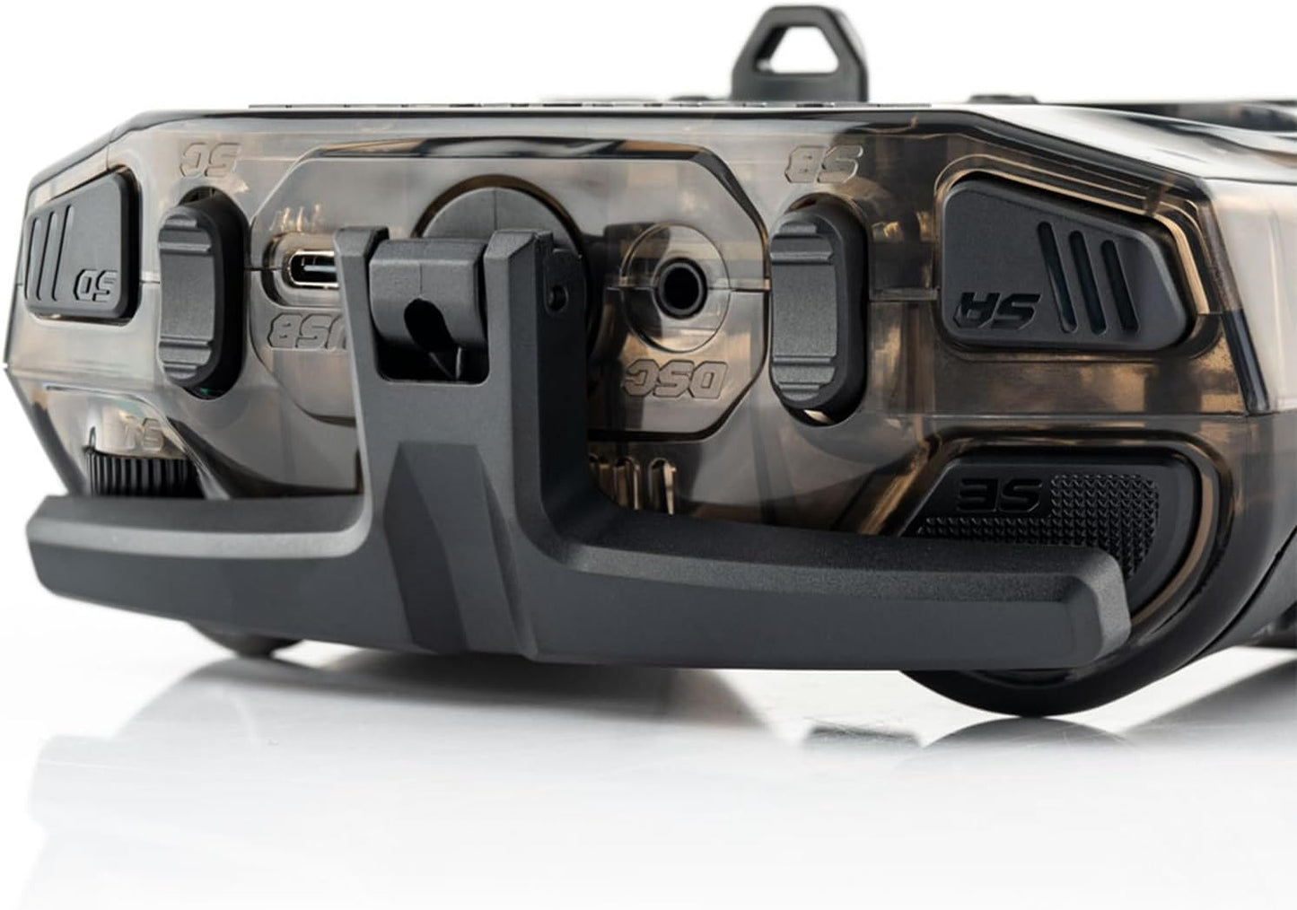 Radiomaster Pocket Hall Gimbal Transmitter, ELRS Remote Control Portable Lightweight Built in LED Light Foldable Antenna Mode 2