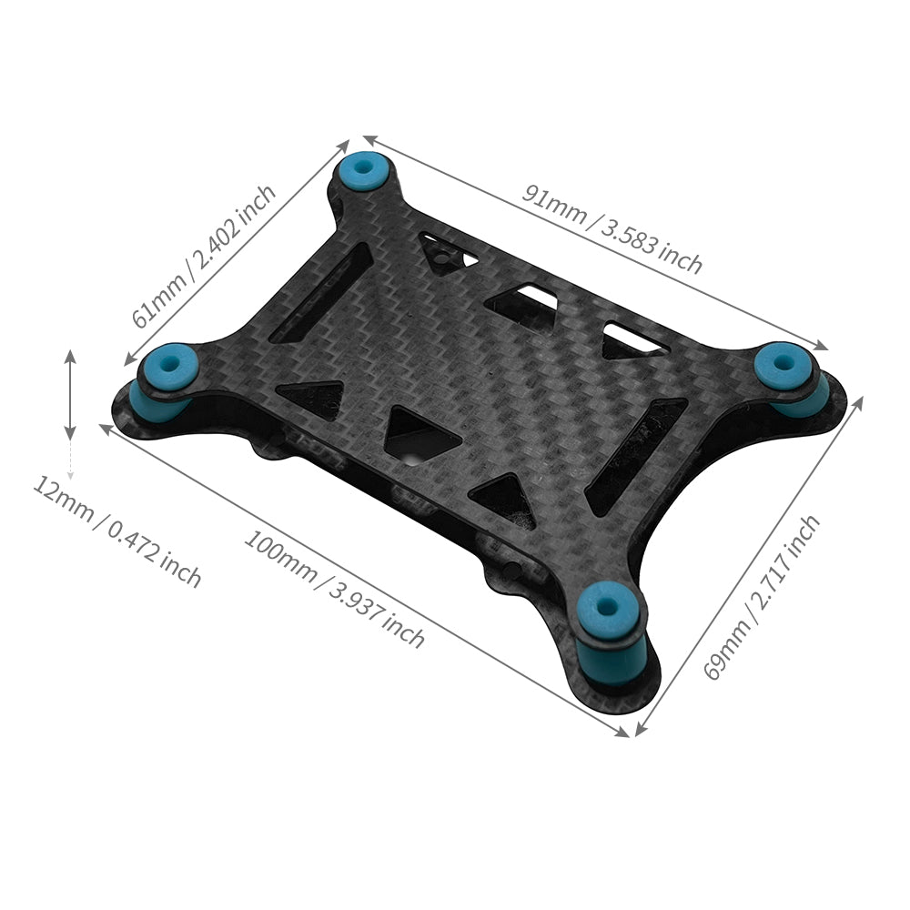 フライトコントロール用防振ダンピングボード Pixhawk APM PX4 KK 等