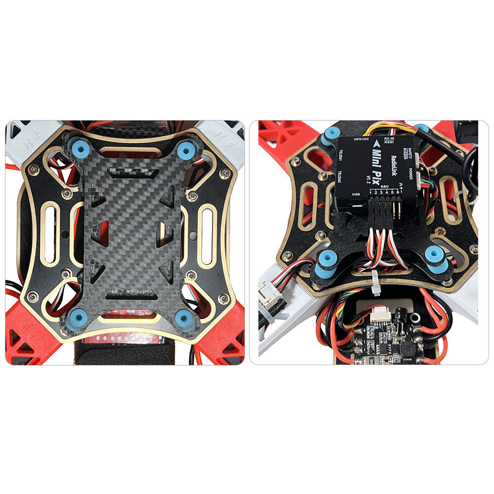 Pannello Antivibrante In Fibra Di Vetro Per APM 2.6, 2.8 E Pixhawk – Piastra Smorzante Per Flight Controller