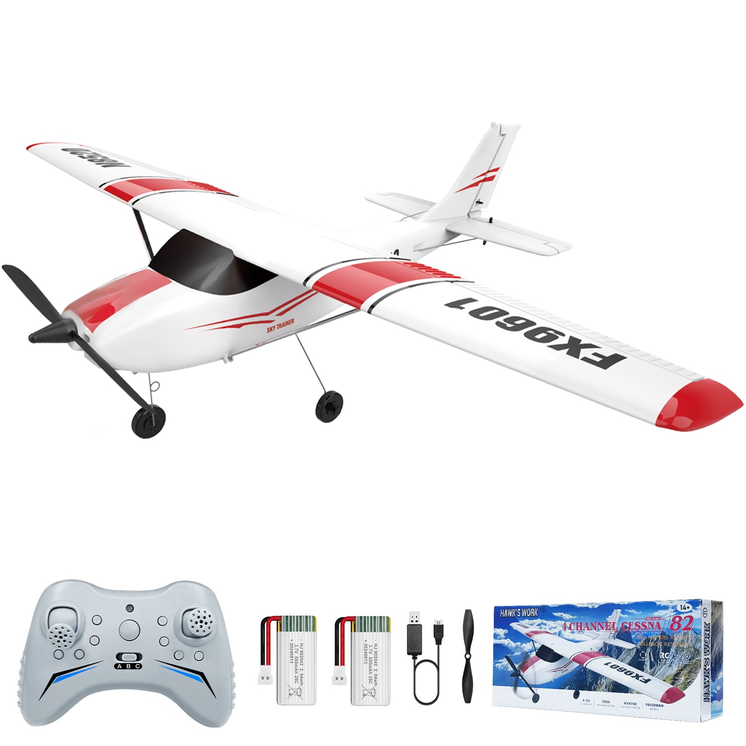 RC Plane 4 Chanel – HAWK'S WORK