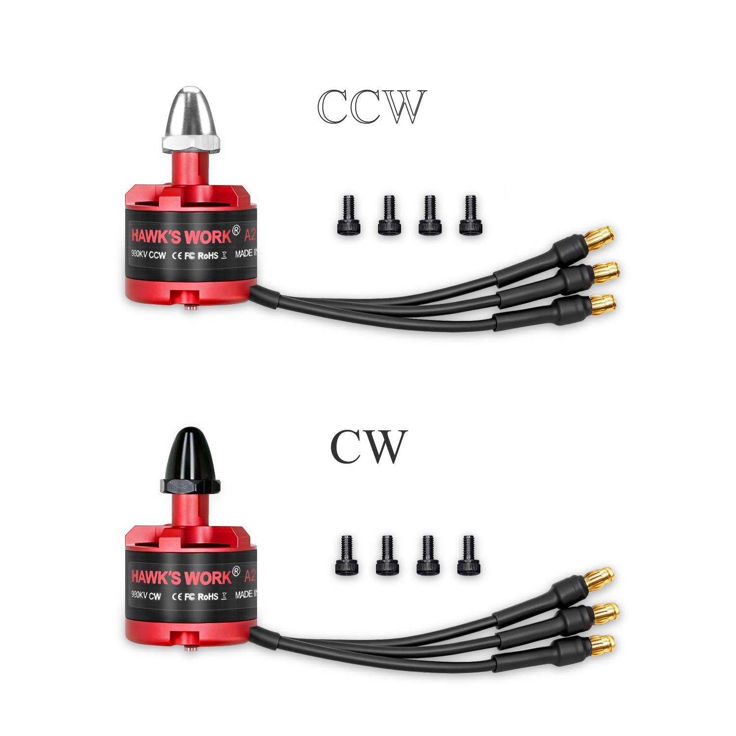 カヤ A2212 Brushless Motor 920KV for Multirotor Drone and Others
